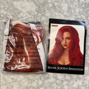 Red Wig Silver Screen Sensation by Spirit Halloween